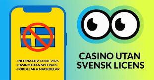 Casino utan svensk licens 10 Bästa Alternativen för Spelare